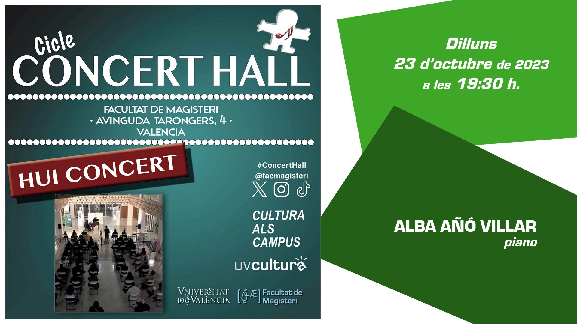 Concert Hall: Alba Añó Villar