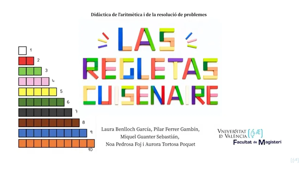 Las regletas Cuisenaire - VIDEO_DIDMAT - UV