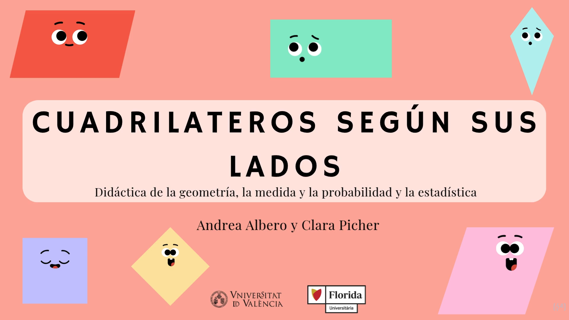 Cuadrilateros según sus lados usando varillas de mecano - VIDEO_DIDMAT - Florida Universitària