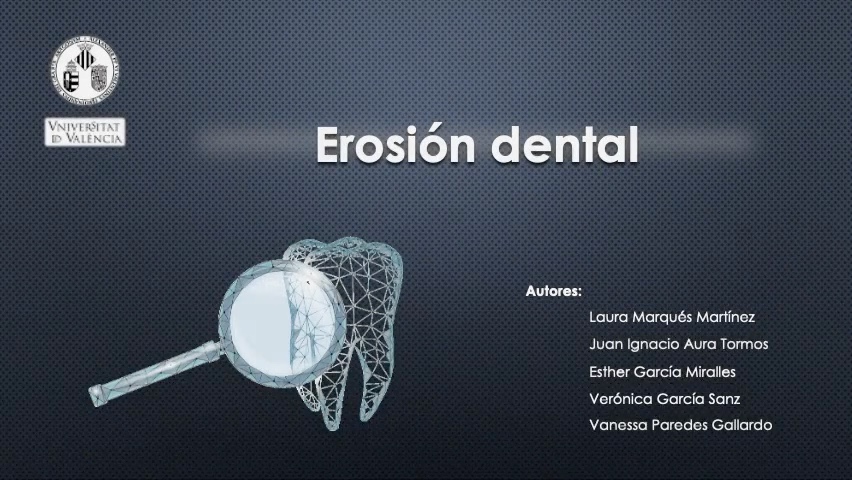 Erosión dental
