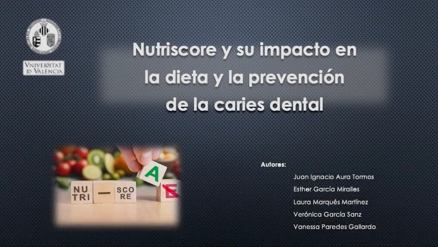 NutriScore y su impacto en la dieta y la prevención de la caries dental