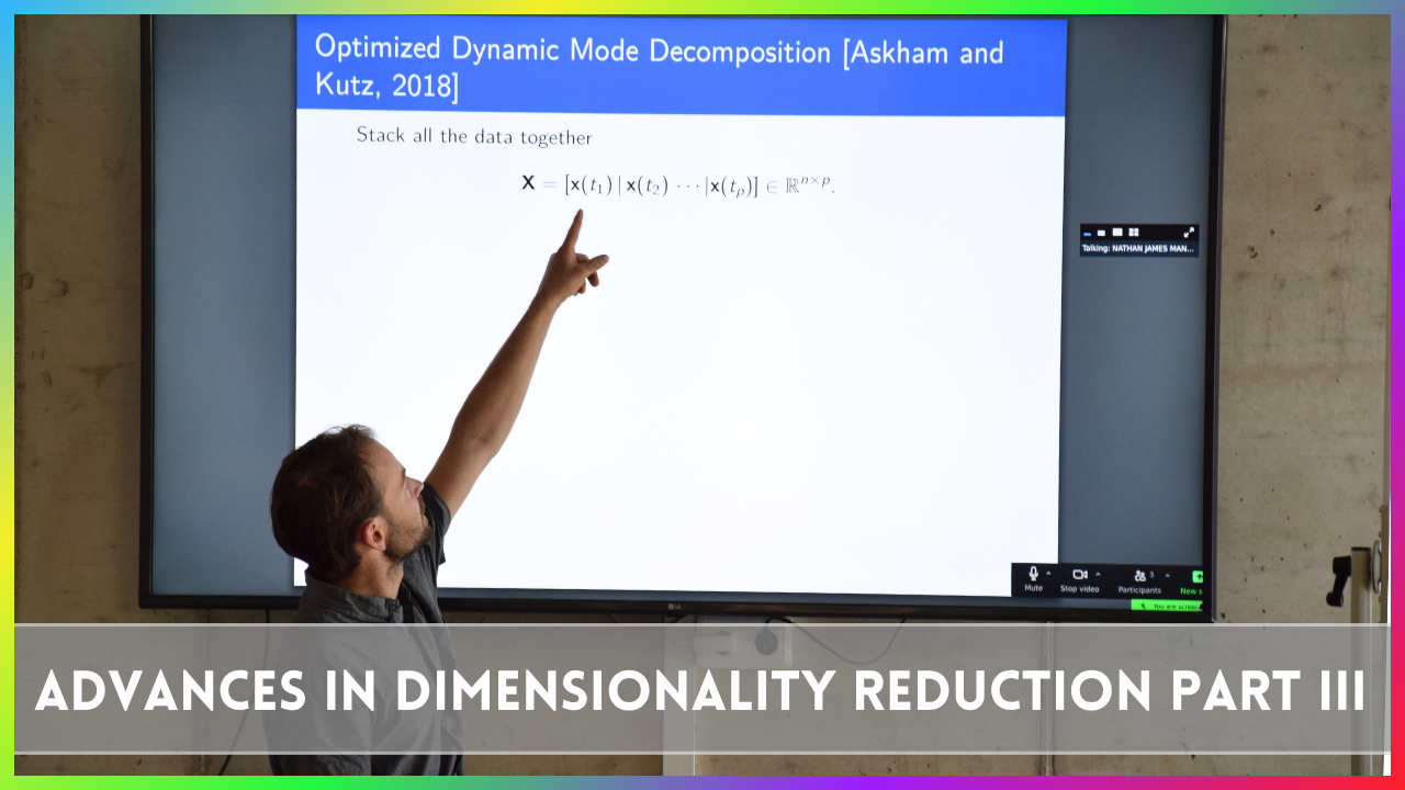 Advances in Dimensionality Reduction (Part III)