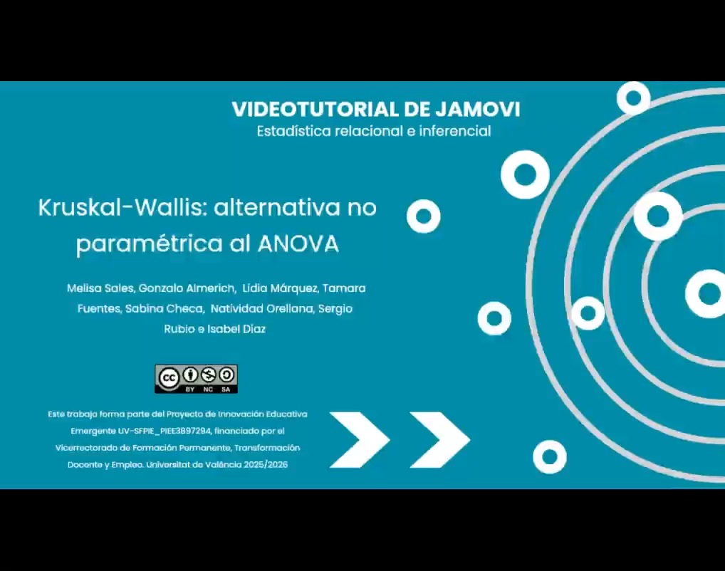 Kruskal-Wallis: alternativa no paramétrica al ANOVA