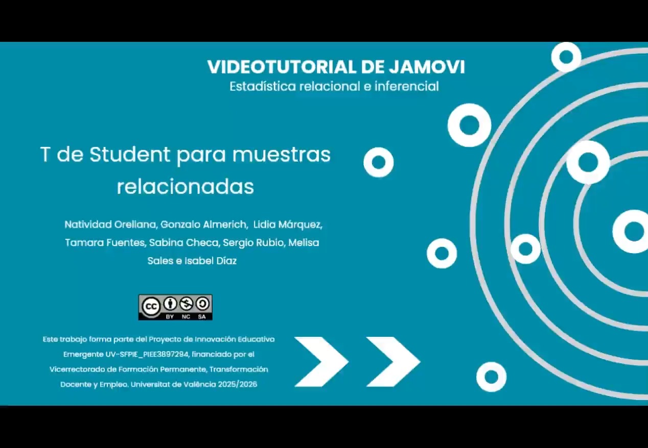 T de Student para muestras relacionadas